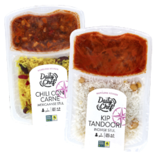 Daily Chef Indiase kip tandoori of Mexicaanse chili con carne
